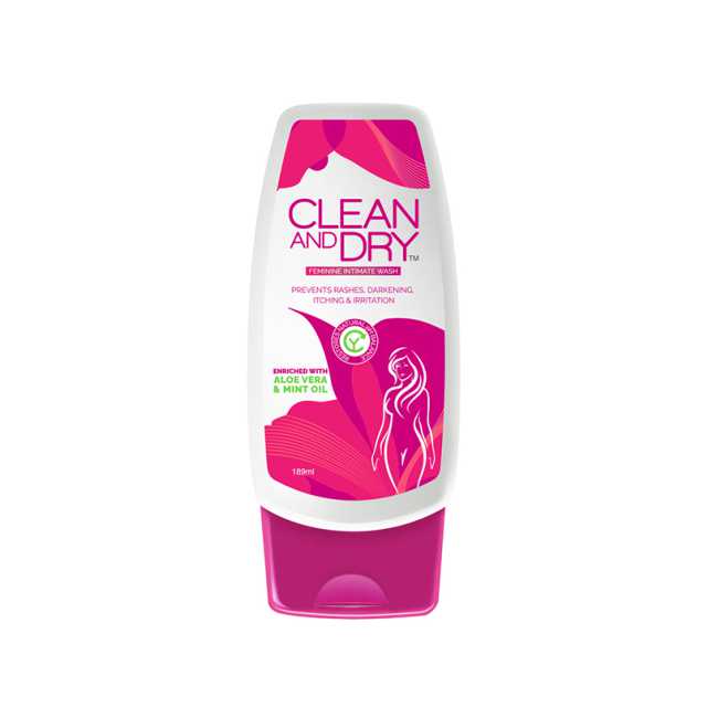 Midas Care - Clean and Dry Daily Intimate Wash 189ml