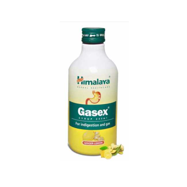 Himalaya Gasex (Ginger Lemon Flavor) Syrup 200ml