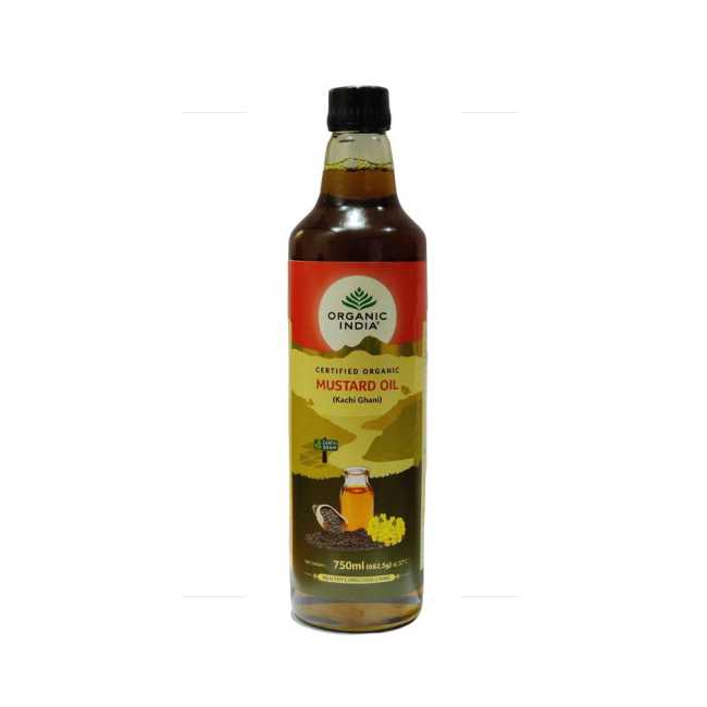 Organic India Mustard Oil - 750ml