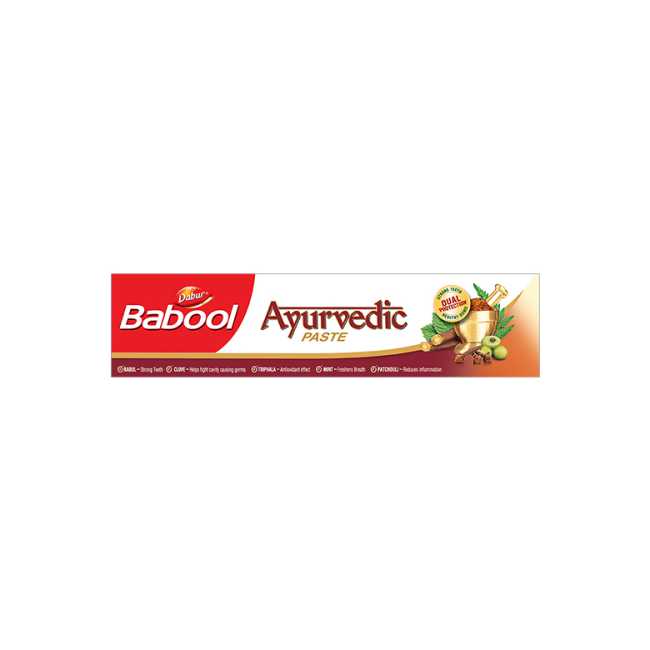 Dabur Babool Ayurvedic Toothpaste - 175gm