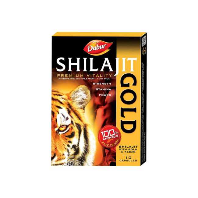 Dabur Shilajit Gold - 10 Capsules