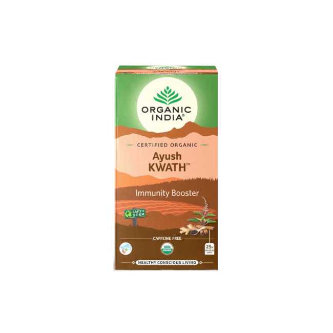 Organic India Ayush Kwath Infusion 25 Bags (2gm each)