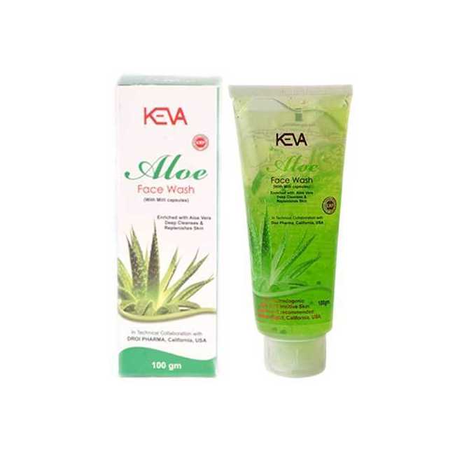 Keva Aloe Face Wash 100 ml (Pack of 2)