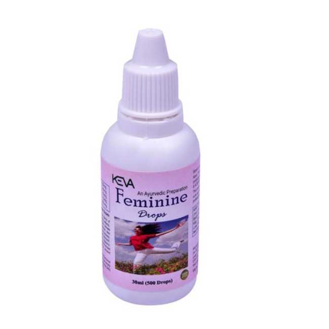 Keva Feminine Drops - A Natural, Herbal & Safe Formulation, A Powerful Immunity Booster (30 ml)