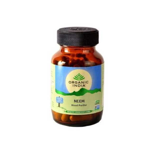 Organic India Neem Veg Capsules - 60 Capsules