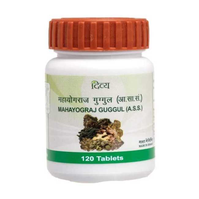 Patanjali Divya Mahayograj Guggul - 120 Tablets