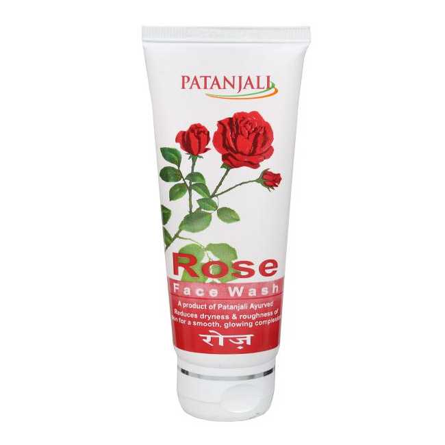 Patanjali Ayurveda Rose Face Wash - 60gm
