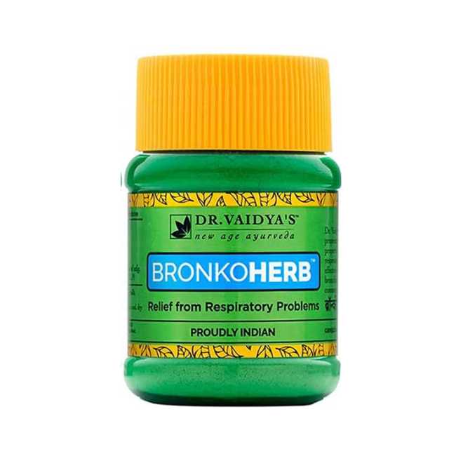 Dr Vaidya Bronkoherb Churna For Respiratory Problems - 50 gm Powder