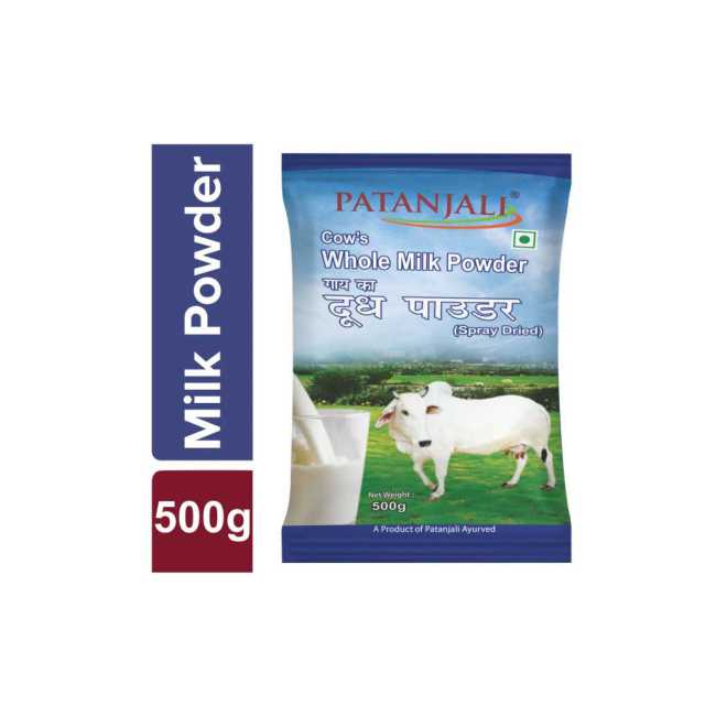 Patanjali Cow Whole Milk Powder, 500g