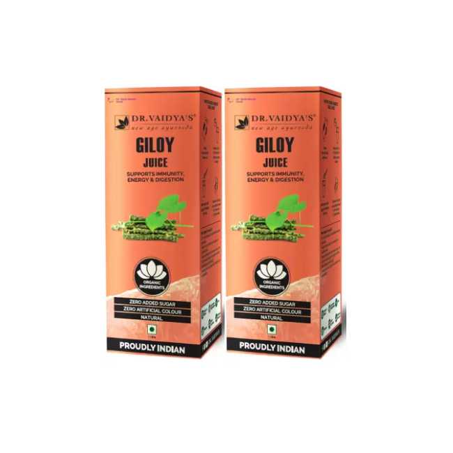Dr Vaidyas Giloy Juice Concentrate 1L - Pack of Two