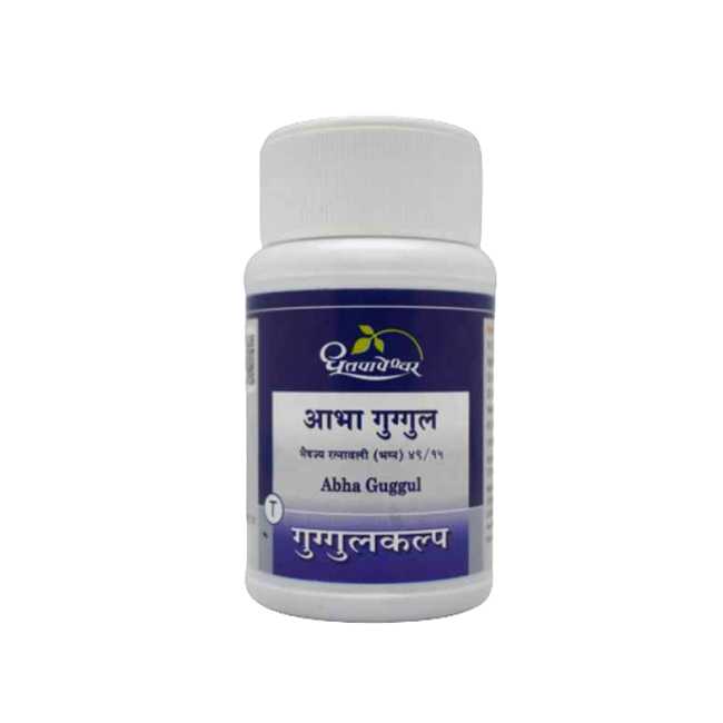 Dhootapapeshwar Abha Guggul - 60 Tablets