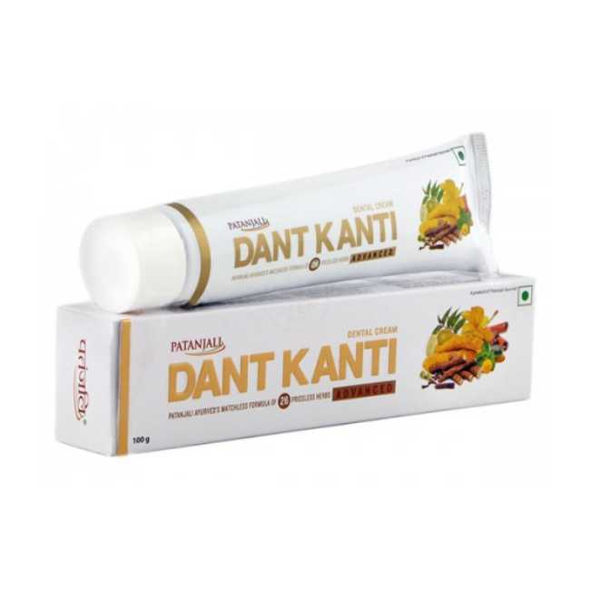 Patanjali Ayurveda Dant Kanti Advanced Dental Cream - 100gm