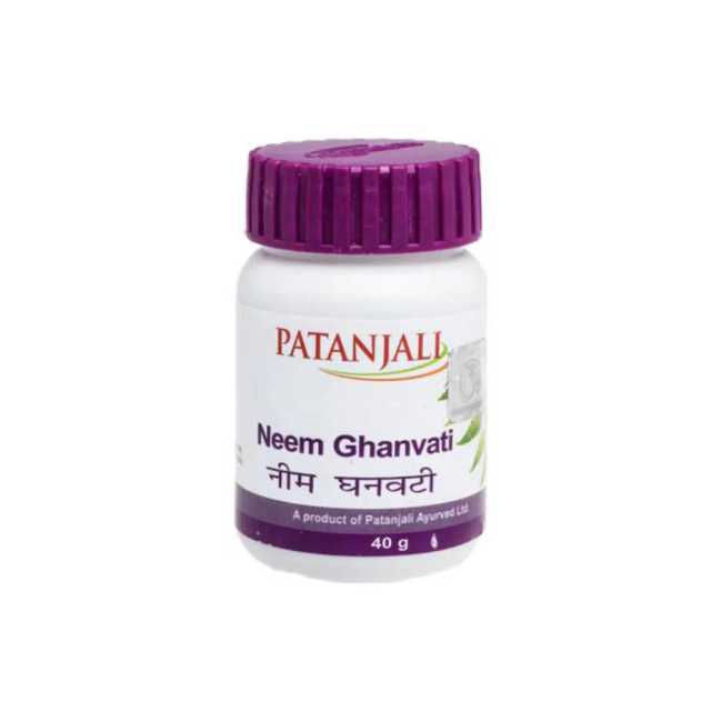 Patanjali Ayurveda Neem Ghanvati 40 gm Tablet
