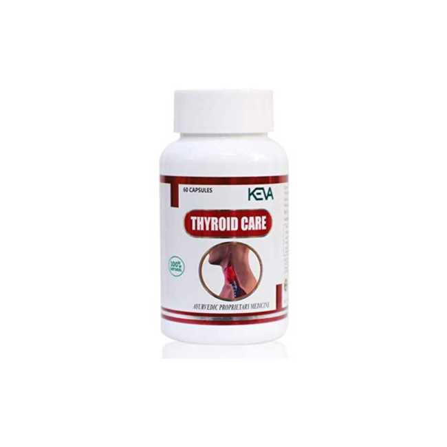 Keva Thyroid Care (60 Capsules, 800 mg each)
