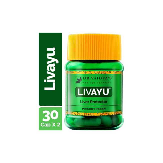 Dr Vaidya Livayu Capsules For Liver Protection - 30Cap