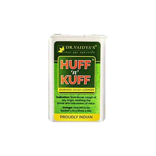 Dr.Vaidyas Huff N Kuff Lozenges - 50 Tablet