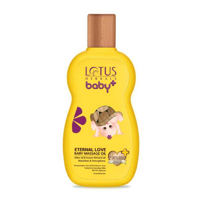Lotus Baby+ Eternal Love Baby Massage Oil, 200ml