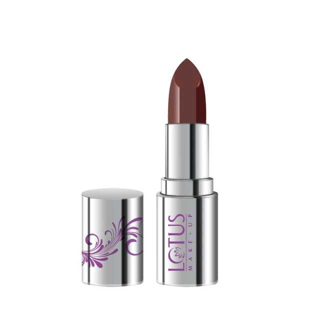 Lotus Makeup Ecostay Butter Matte Lip Color Divine Brown, Brown, 4 g