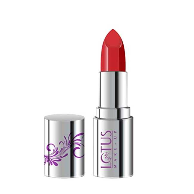 Lotus Makeup Ecostay Butter Matte Lip Color Mandarin Madness, Red, 4 g
