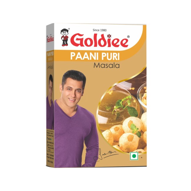 Goldiee Paani Puri Masala 50G.