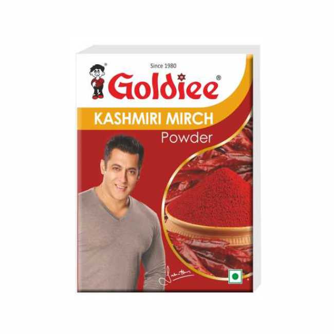 Goldiee Red Chilli Powder Kashmiri Dibba 100GM