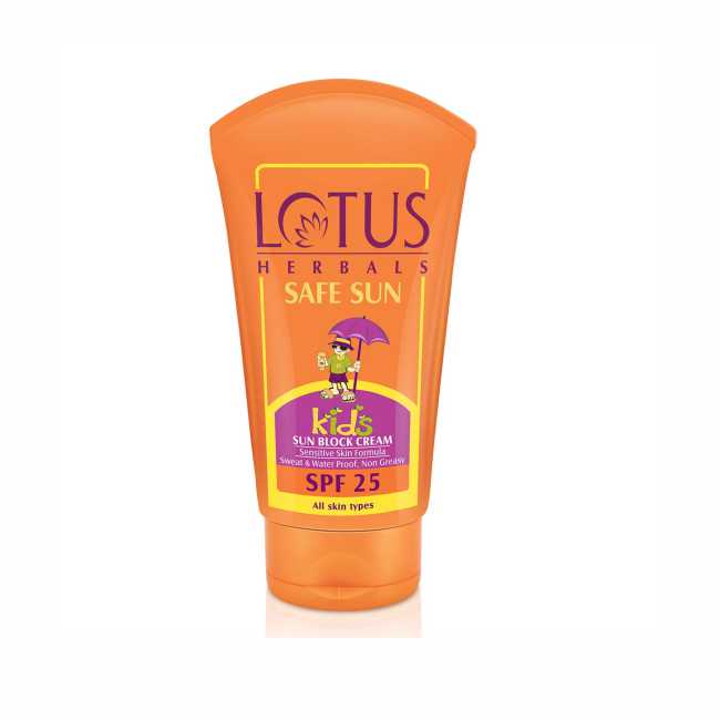 Lotus Safe Sun Kids Sunscreen Cream SPF 25