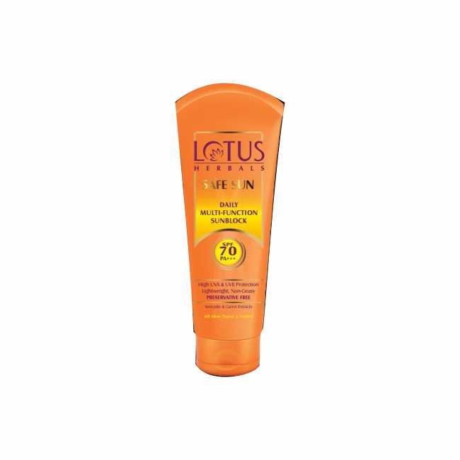 Lotus Herbals Safe Sun Sports Super-Stay Sunscreen SPF 70