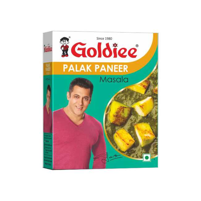 Goldiee Palak Paneer Masala 50G.