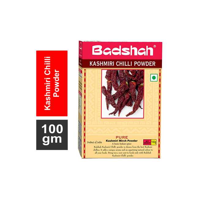 Badshah Kashmiri Red chilly Powder 100gm