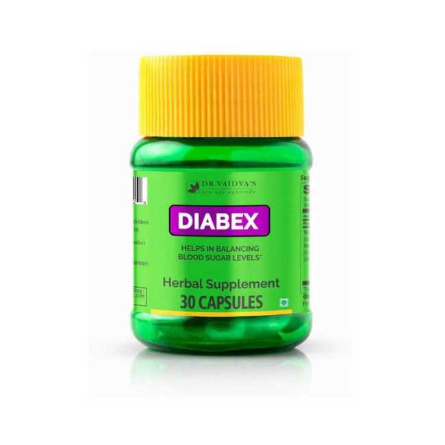 Dr. Vaidyas Diabex Capsule - 30 Capsules