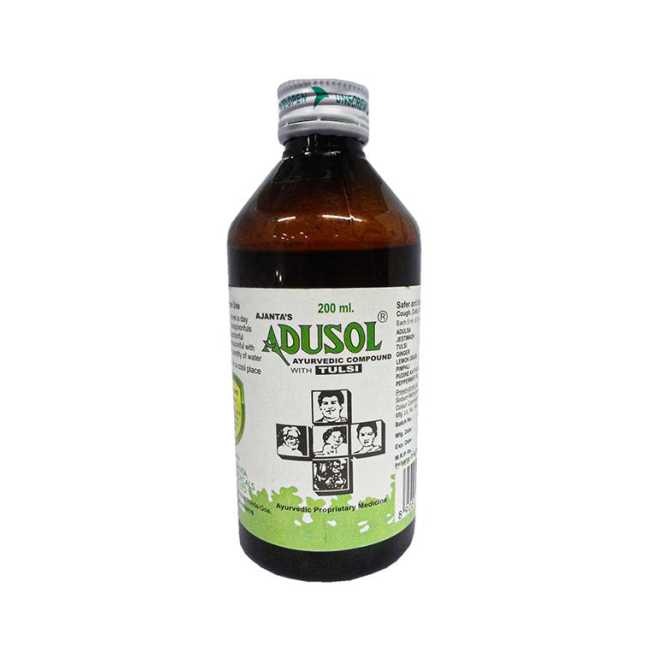 Ajanta Adusol Syrup Tulsi 200 Ml