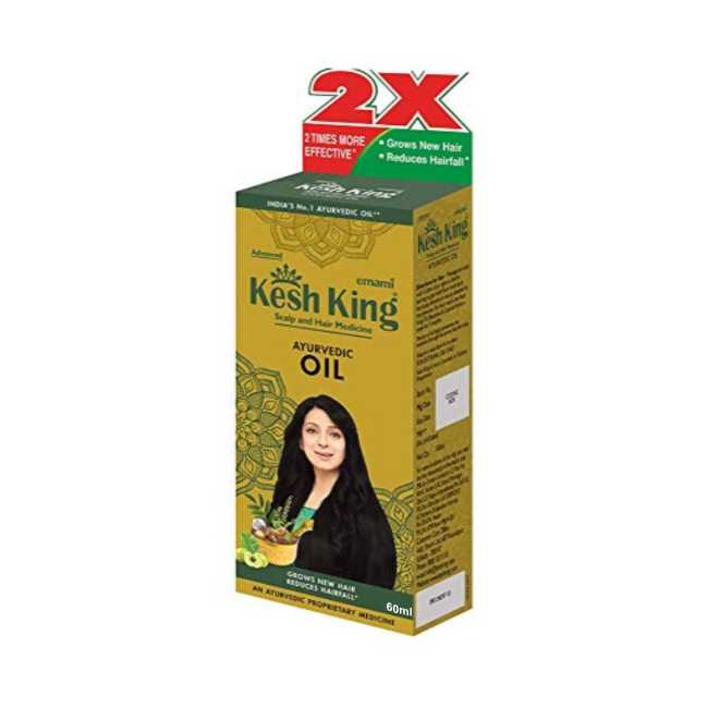 Emami Kesh King Ayurvedic Scalp and Hair Oil, 60ml