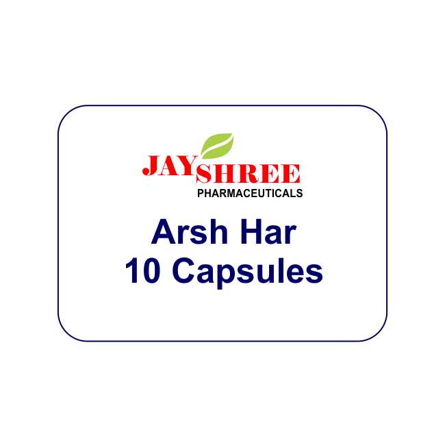 Jayshree Pharmaceuticals Arsh Har Capsules- 10 Capsules