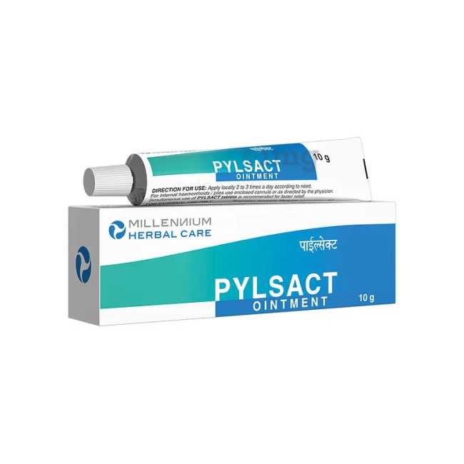 Millennium Herbal Care Pylsact Ointment 10 gm