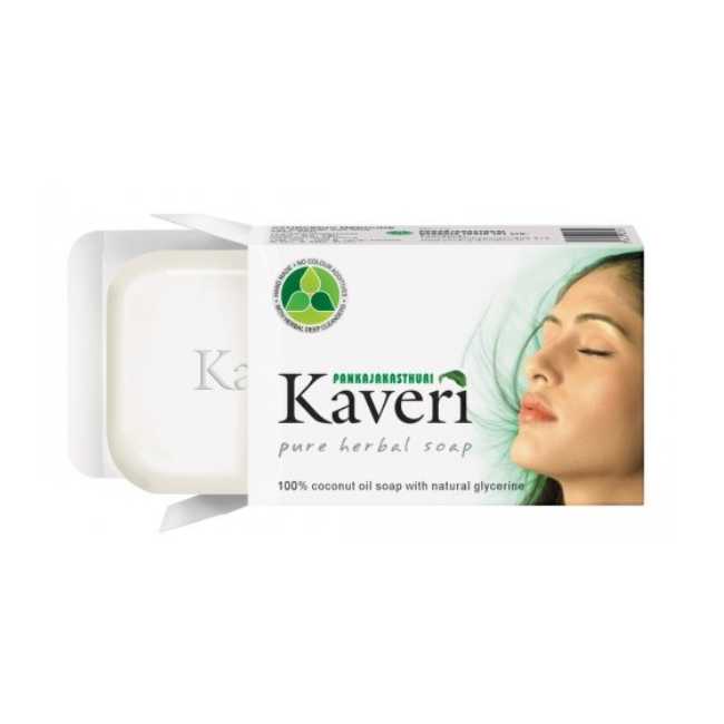 Pankajakasthuri Herbals - Pk Kaveri Herbal Soap 90 gm