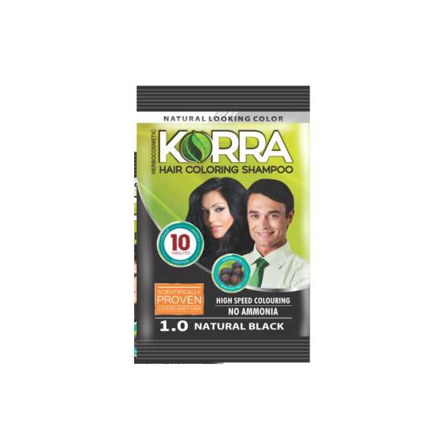 Ratan S Ayurvedic Sansthan - Korra H-C Shampoo (Black) 30ml