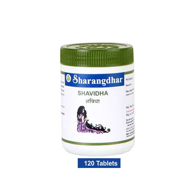 Sharangdhar Shavida 120 Tablets