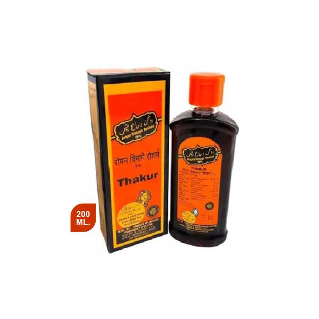 Thakur Ayurvedic Pharmacy  Rogan Dimage Roshan 200ml