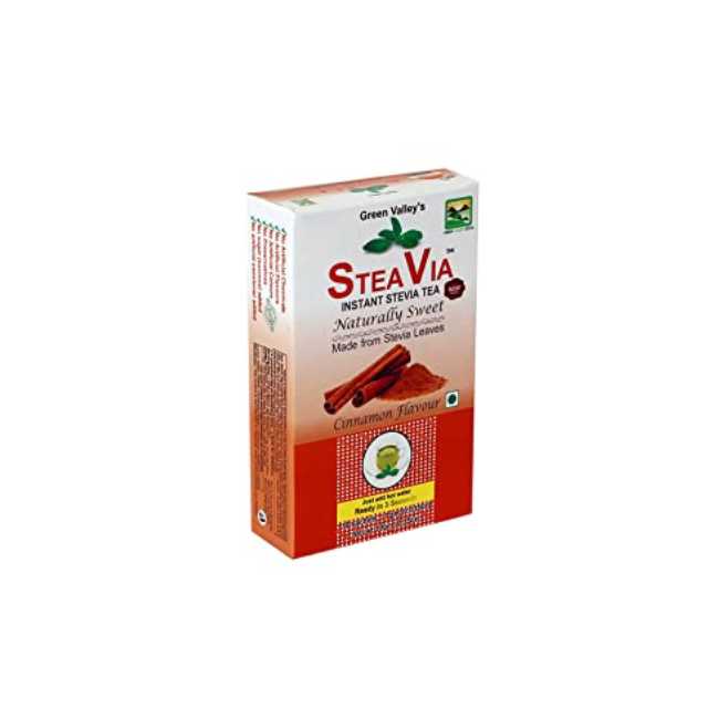 GVS Instant Herbal Stevia Infusion ( Stevia Tea ) Cinammon (10x 1gm)