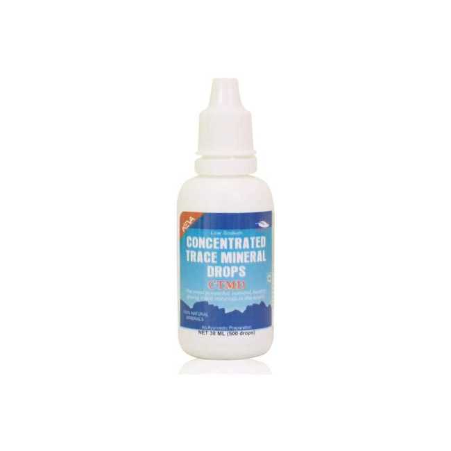 Keva Concentrated Trace Mineral Drops (CTMD) - A Powerful Mineral Supplement, 72 Ionically charged Trace Minerals, Extracted from the World’s Oldest Inland Sea, the Great Salt Lake (30 ml)