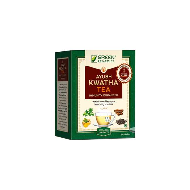 Green Remedies- Gr Ayush Kwatha Tea 10sache
