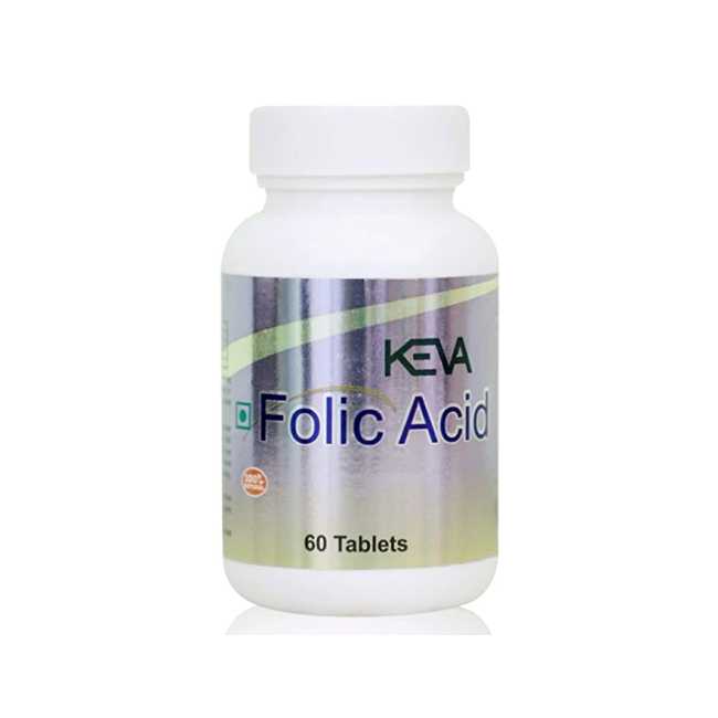 Keva Folic Acid (60 tab, 1250mg)