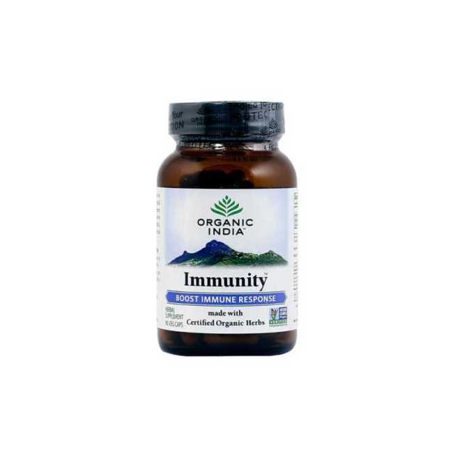 Organic India Immunity Veg Capsules - 60 Capsules