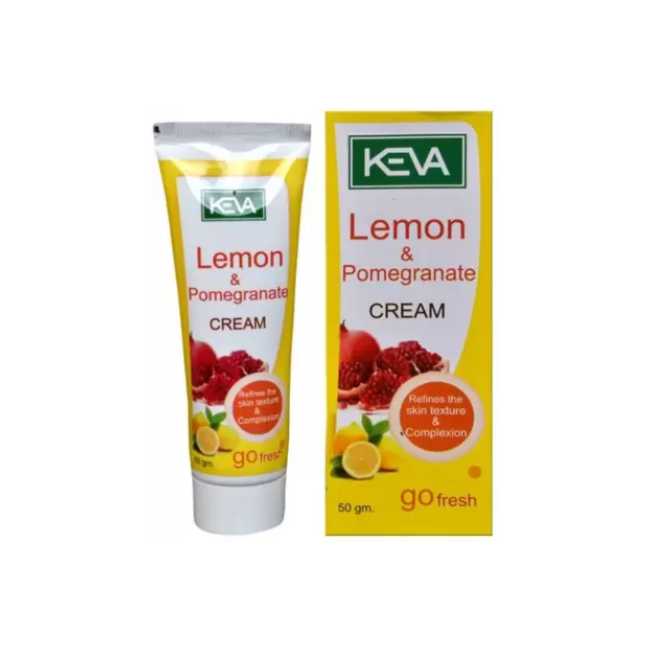 Keva Lemon and Pomegranate Cream 50gm