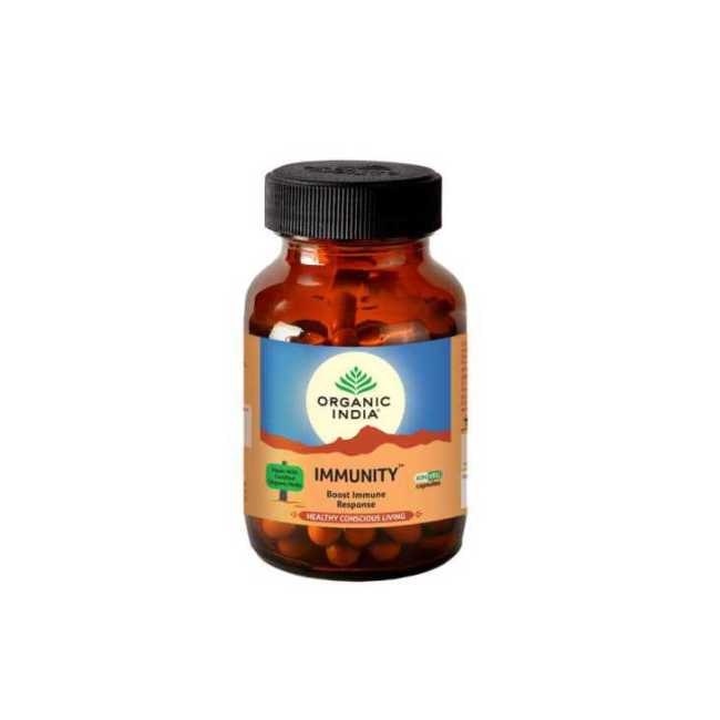 Organic India Immunity Veg Capsule - 60 caps