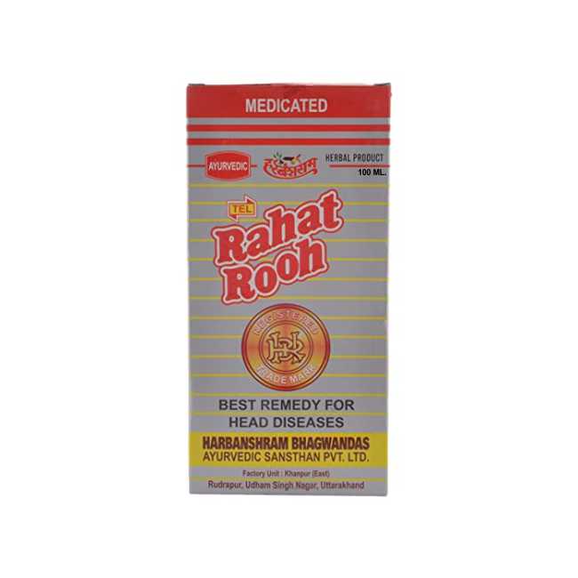 Harbanshram Bhagwandas - Rahat Rooh Remedy Hair Oil 100ml