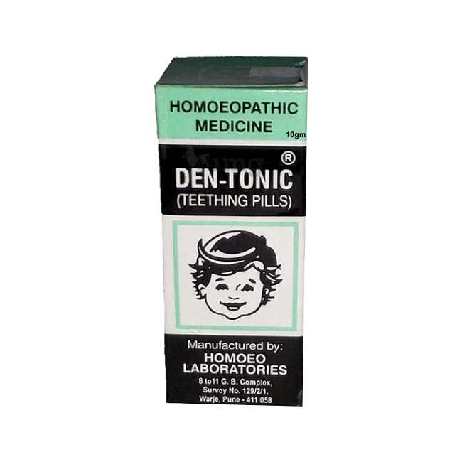 Homoeo Laboratories Den-Tonic Teething Pills 10gm