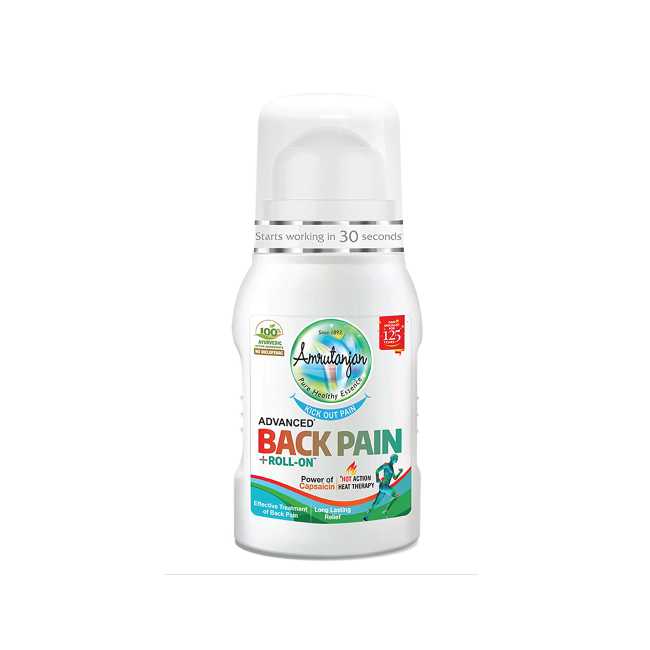 Amruttanjan Back Pain Roll 50 ml