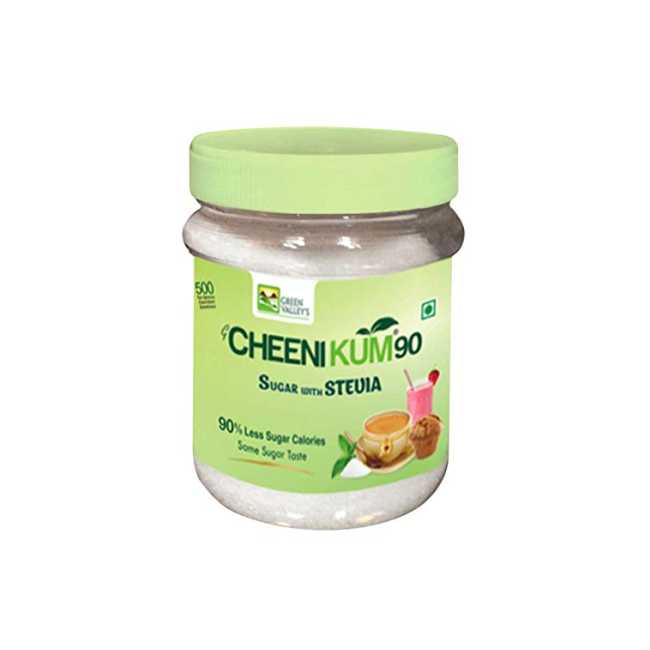 GVS Product Cheeni Kum 90 (Sugar with Stevia) 250 gm