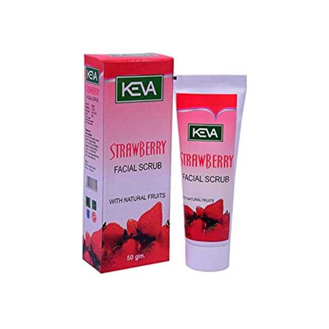 Keva Strawberry Facial Scrub 50gm